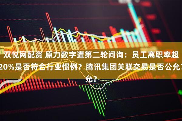 双悦网配资 原力数字遭第二轮问询：员工离职率超20%是否符合行业惯例？腾讯集团关联交易是否公允？