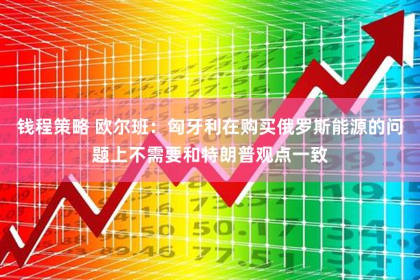 钱程策略 欧尔班:匈牙利在购买俄罗斯能源的问题上不需要和特朗普观点一致