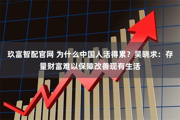 玖富智配官网 为什么中国人活得累？吴晓求：存量财富难以保障改善现有生活